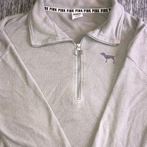 PINK pullover half-zip